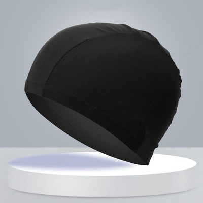 Jaunas, mīkstas peldcepures, ūdensnecaurlaidīgas, izstiepjamas ausu aizsardzība, gari mati, sporta peldbaseina cepure Peldcepure Pieaugušo sporta cepures