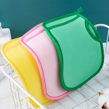 Παιδικό γάντι μπάνιου Ανώδυνο λάσπη διπλής όψης Σφουγγάρι μπάνιου Μαντηλάκι Soft Clean Απολεπιστικό γάντι βρωμιάς Προϊόντα μπάνιου