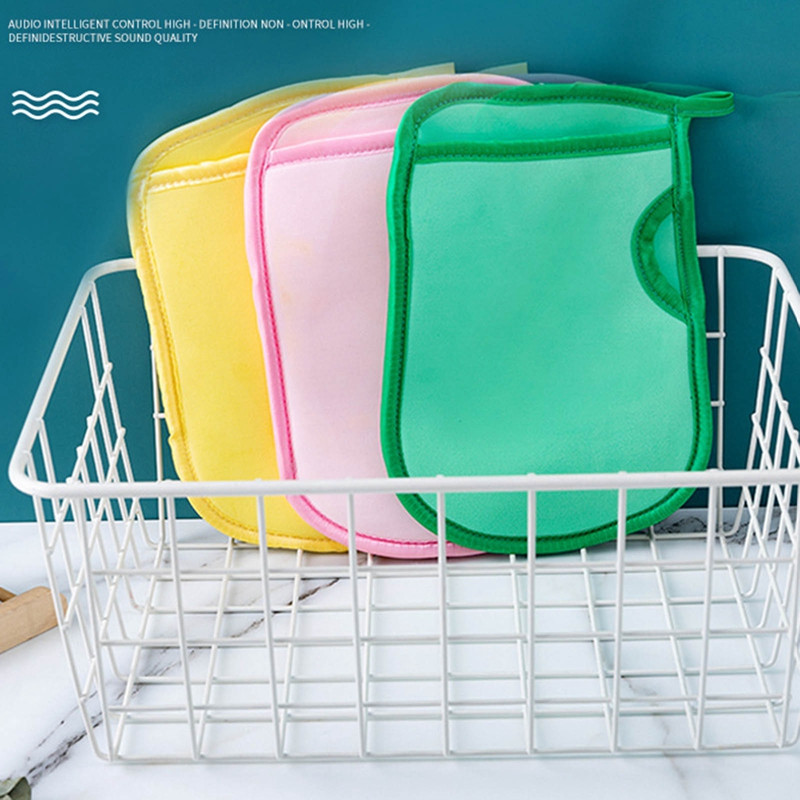 Dječja rukavica za kupanje bezbolna dvostrana spužva za trljanje blatom maramice za kupanje Meka čista rukavica za piling prljavštine Proizvodi za kupaonicu