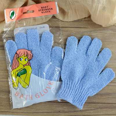 Tippkvaliteet kehamassaaži käsn Vann Kooriv koorija Mitten Scrub Kindad Puhastusvastane nahka Niisutav Spa vaht