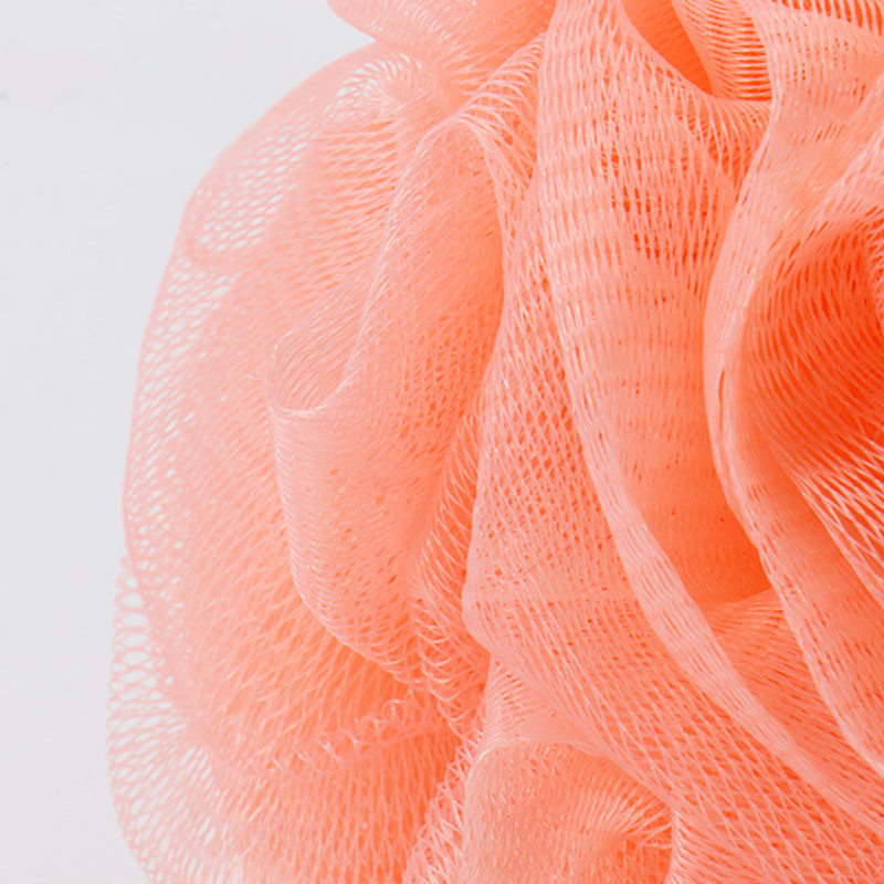 1Pc Tīkla dušas bumba Krāsainas putojošas vannas bumbiņas Sūklis pīlings skruberis ķermeņa ādas tīrīšanai vannas istabas piederumiem