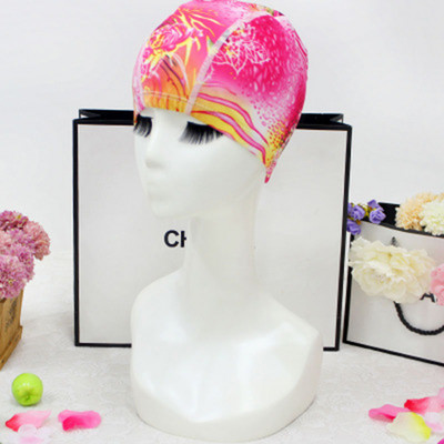 Sievietes Vīrieši Pieaugušie Elastīgs Audums Neilona Peldcepure Peldbaseins Ūdens Sports Peldēšanās Krāsaini Ziedi Apdrukāti Vienkrāsaini Cepures Cepure