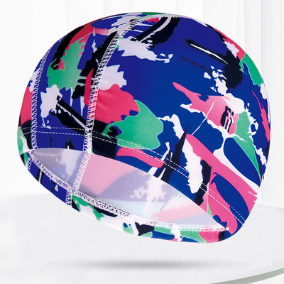 Sievietes Vīrieši Pieaugušie Elastīgs Audums Neilona Peldcepure Peldbaseins Ūdens Sports Peldēšanās Krāsaini Ziedi Apdrukāti Vienkrāsaini Cepures Cepure