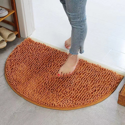 40X60cm pehme vaip, libisemiskindel vannitoa vaip, põranda uksematt, mustuse tõke, poolringikujuline põranda uksepadi matt vaip 2022