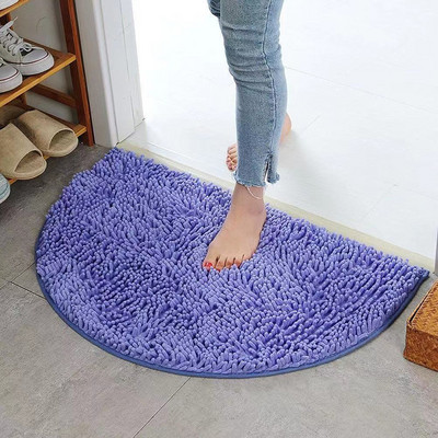 40X60cm pehme vaip, libisemiskindel vannitoa vaip, põranda uksematt, mustuse tõke, poolringikujuline põranda uksepadi matt vaip 2022