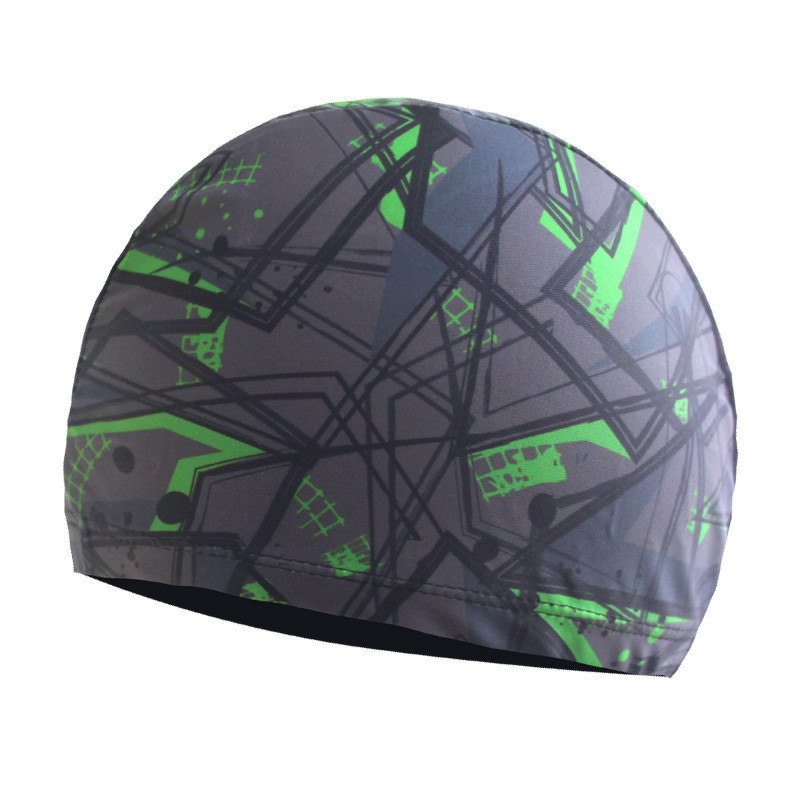 Nove elastične kape za plivanje za odrasle Vodootporna zaštita za uši Duga kosa Sportska ljetna kapa za kupanje u bazenu Kapa za kupanje od silikonske gume