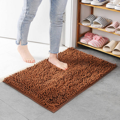 40X60cm pehme vaip libisemiskindel Vannitoa vaip põranda uksematt mustuse barjäär ristkülikukujuline põranda uksematt vaip