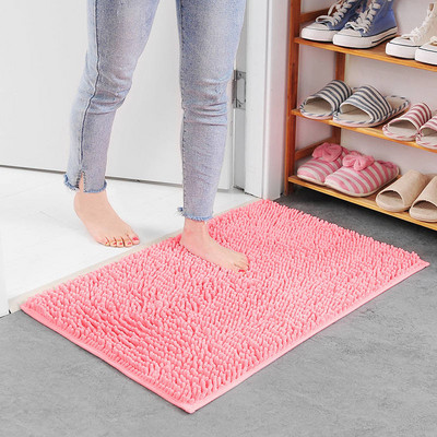 40X60cm pehme vaip libisemiskindel Vannitoa vaip põranda uksematt mustuse barjäär ristkülikukujuline põranda uksematt vaip
