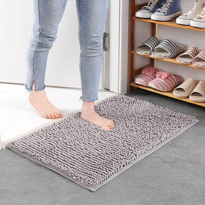 40X60cm pehme vaip libisemiskindel Vannitoa vaip põranda uksematt mustuse barjäär ristkülikukujuline põranda uksematt vaip