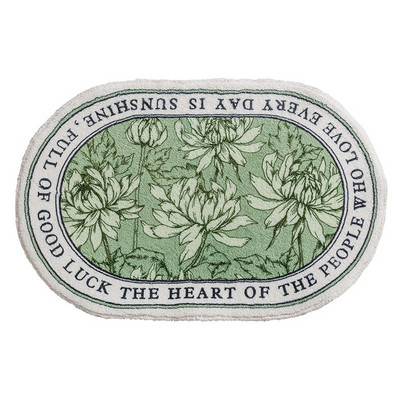 Protuklizne prostirke za kupanje Upijajući kupaonski tepisi INS stil Ulazni otirač Balkon Veranda Fluffy Area Rugs kovrik za kupaonicu