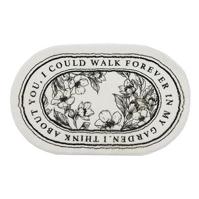 Protuklizne prostirke za kupanje Upijajući kupaonski tepisi INS stil Ulazni otirač Balkon Veranda Fluffy Area Rugs kovrik za kupaonicu