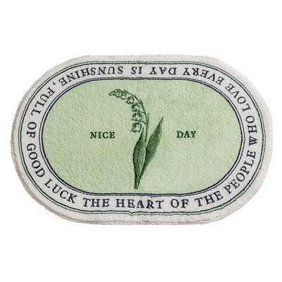 Protuklizne prostirke za kupanje Upijajući kupaonski tepisi INS stil Ulazni otirač Balkon Veranda Fluffy Area Rugs kovrik za kupaonicu