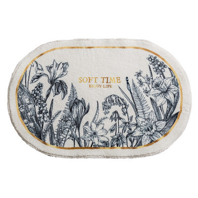 Protuklizne prostirke za kupanje Upijajući kupaonski tepisi INS stil Ulazni otirač Balkon Veranda Fluffy Area Rugs kovrik za kupaonicu