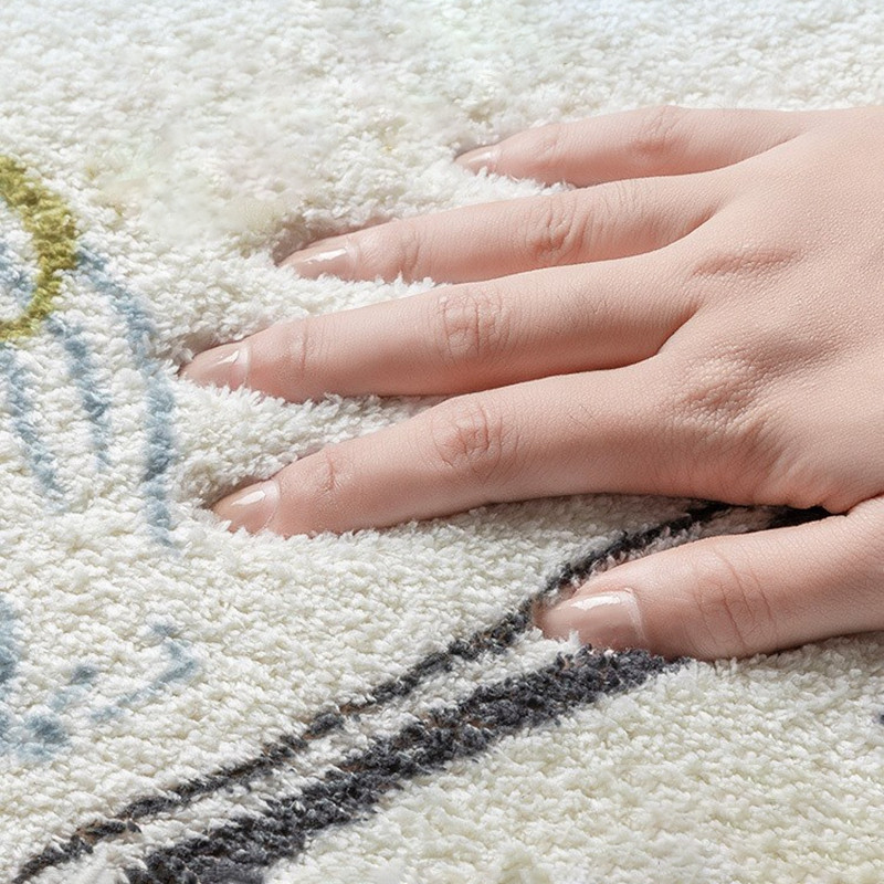 Protuklizne prostirke za kupanje Upijajući kupaonski tepisi INS stil Ulazni otirač Balkon Veranda Fluffy Area Rugs kovrik za kupaonicu