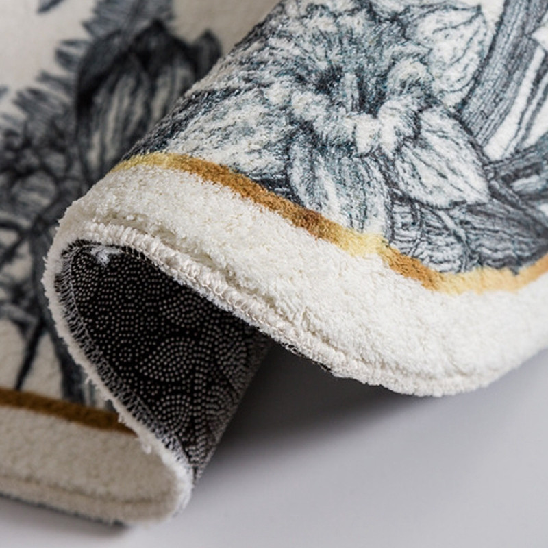 Protuklizne prostirke za kupanje Upijajući kupaonski tepisi INS stil Ulazni otirač Balkon Veranda Fluffy Area Rugs kovrik za kupaonicu