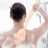 1 gab Vannas birste ar garu rokturi Mīksta matu birste Vannas suka Muguras bumbiņu birste Vannas istabas ķermeņa sukas Dūņu skrubis Muguras birste Masāžas birste