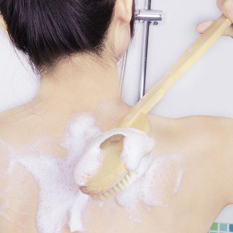 1 gab Vannas birste ar garu rokturi Mīksta matu birste Vannas suka Muguras bumbiņu birste Vannas istabas ķermeņa sukas Dūņu skrubis Muguras birste Masāžas birste