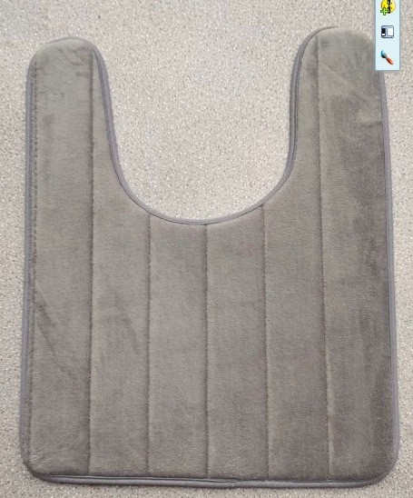 Mājsaimniecības lēni atsitiena U-veida ūdeni absorbējoši paklājiņi Vannas istabas tualetes paklāji Virtuves paklāji Tualetes grīdas paklāji