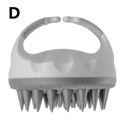 Suha mokra Silikonska četka za kosu s dvostrukom upotrebom Neklizajuća Frizerska četka za masažu Bath Artefact Meka četka za šampon Češalj za kosu Njega