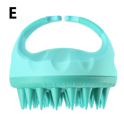Suha mokra Silikonska četka za kosu s dvostrukom upotrebom Neklizajuća Frizerska četka za masažu Bath Artefact Meka četka za šampon Češalj za kosu Njega