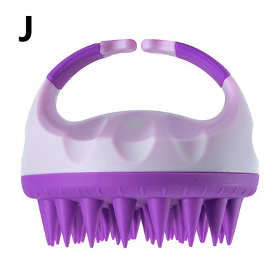 Suha mokra Silikonska četka za kosu s dvostrukom upotrebom Neklizajuća Frizerska četka za masažu Bath Artefact Meka četka za šampon Češalj za kosu Njega