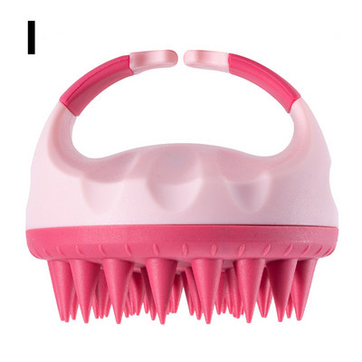 Suha mokra Silikonska četka za kosu s dvostrukom upotrebom Neklizajuća Frizerska četka za masažu Bath Artefact Meka četka za šampon Češalj za kosu Njega
