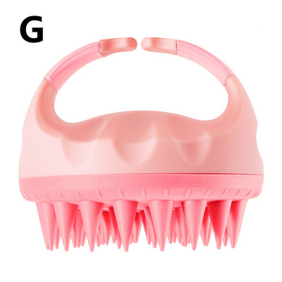Suha mokra Silikonska četka za kosu s dvostrukom upotrebom Neklizajuća Frizerska četka za masažu Bath Artefact Meka četka za šampon Češalj za kosu Njega