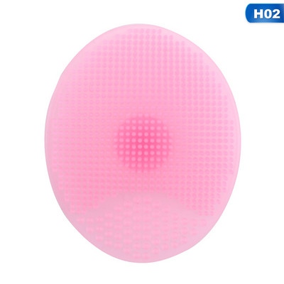 Silikoonist šampoonihari imikute vannitamiseks Pehme silikoonist poiste jaoks mõeldud dušiharjapea juuksepesu massaažiharjad pühkimiskamm