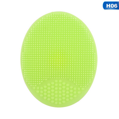 Silikoonist šampoonihari imikute vannitamiseks Pehme silikoonist poiste jaoks mõeldud dušiharjapea juuksepesu massaažiharjad pühkimiskamm