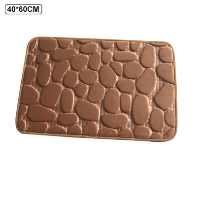 Mīksts vannas istabas paklājiņš Mājas duša Kokvilna Vannas Paklājs Koridors Koraļļu Fleece Ūdens absorbcija Paklājs Pretslīdes produkts Virtuves grīdas komplekts