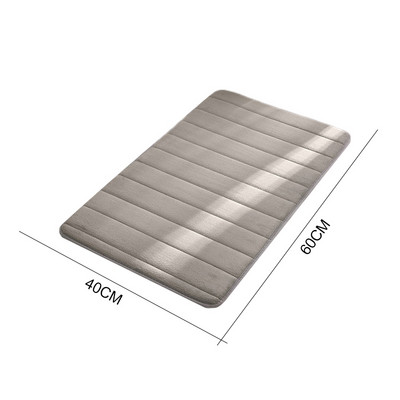 Mīksts vannas istabas paklājiņš Mājas duša Kokvilna Vannas Paklājs Koridors Koraļļu Fleece Ūdens absorbcija Paklājs Pretslīdes produkts Virtuves grīdas komplekts