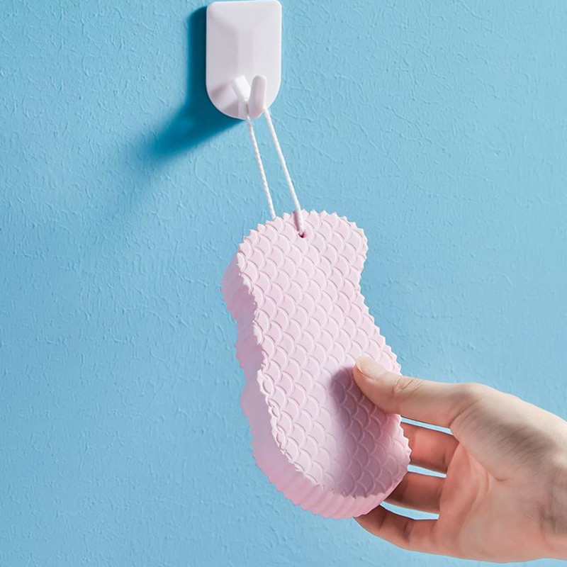 Esponja Exfoliante Soft Sponges Magic Sponge Body Scrub Bath Exfoliating Scrub Sponge Skin Cleaner Dead Skin Remover Vannas istaba