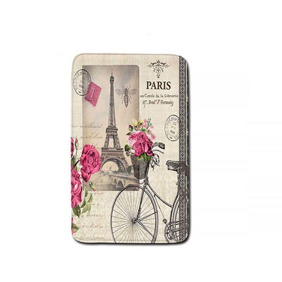 Rietumu stila tualetes paklājs Videi draudzīgs vannas istabas paklājs paklājs Tower Scenic U vannas paklājiņš Toillete sēdekļa paklājiņš mājas dekorēšanai