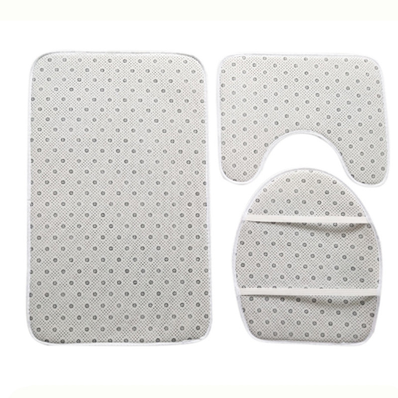 Rietumu stila tualetes paklājs Videi draudzīgs vannas istabas paklājs paklājs Tower Scenic U vannas paklājiņš Toillete sēdekļa paklājiņš mājas dekorēšanai