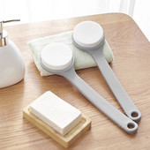 Gara roktura pīlings vannas sūklis Muguras skruberis Vannas ķermeņa birste pīlinga tīrīšanas aprīkojums dušas birste