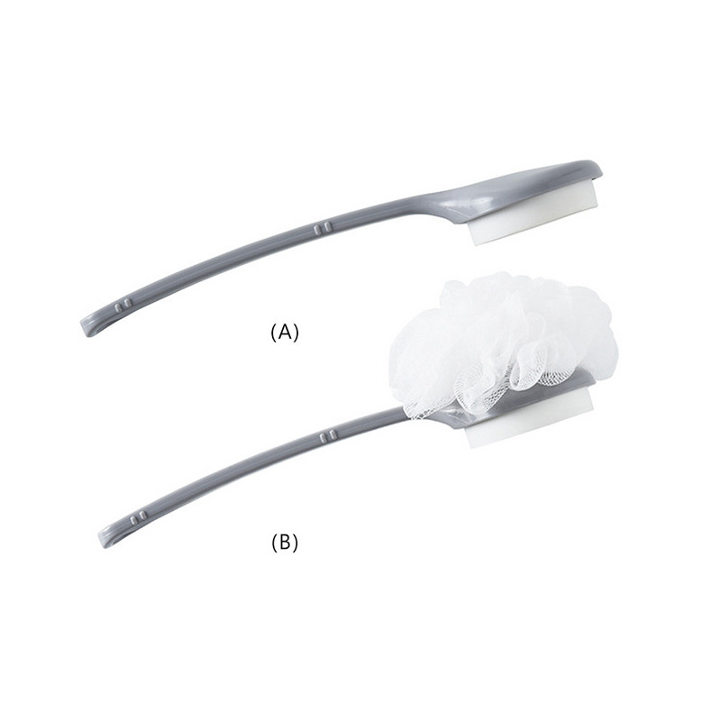 Gara roktura pīlings vannas sūklis Muguras skruberis Vannas ķermeņa birste pīlinga tīrīšanas aprīkojums dušas birste