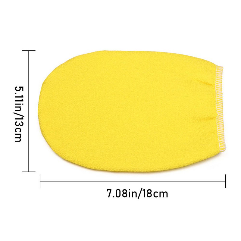 1Gb jauns praktiskas šķiedras pīlings ķermeņa dušas skruberis dvielis zaļš sarkans izturīgs viskoze korejiešu Itālija vannas cimdu vannas piederumi