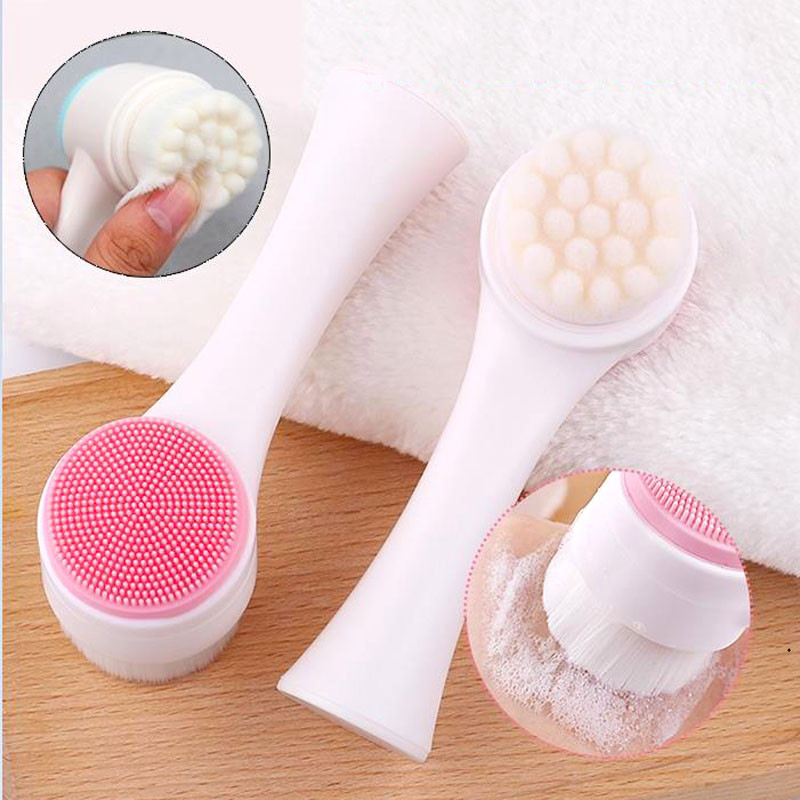 Sejas tīrīšanas birstes Silikona ādas kopšanas rīks Sejas tīrīšanas birstes Sejas masāžas mazgāšana Skaistumkopšanas produktu vairumtirdzniecība#19