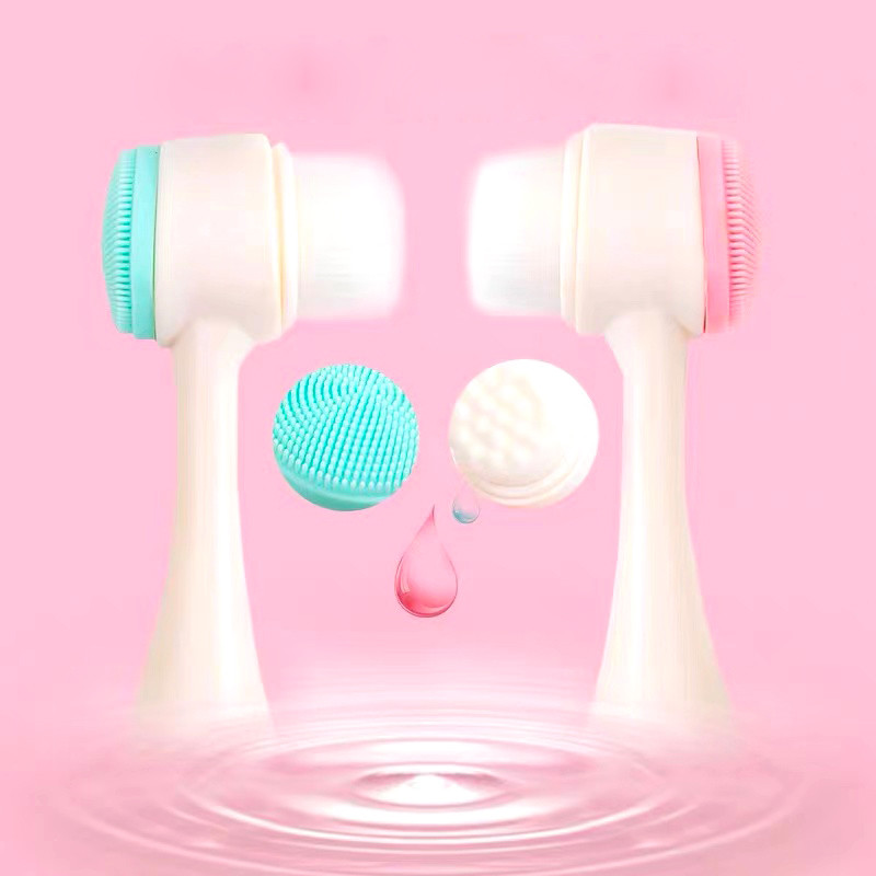 Sejas tīrīšanas birstes Silikona ādas kopšanas rīks Sejas tīrīšanas birstes Sejas masāžas mazgāšana Skaistumkopšanas produktu vairumtirdzniecība#19
