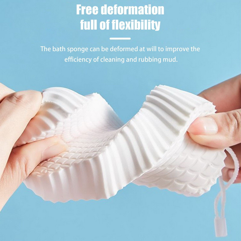 Esponja Exfoliante Soft szivacsos testradír fürdő hámlasztó bőrradír szivacs zuhanykefe test bőr tisztító elhalt bőr eltávolító