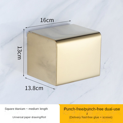 Sienas zelta auduma kastes uzglabāšanas salvešu turētājs virtuves salvešu kastīte salvešu papīra futrālis organizators rotājumu amatniecības salvešu turētājs