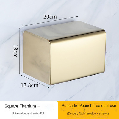 Sienas zelta auduma kastes uzglabāšanas salvešu turētājs virtuves salvešu kastīte salvešu papīra futrālis organizators rotājumu amatniecības salvešu turētājs