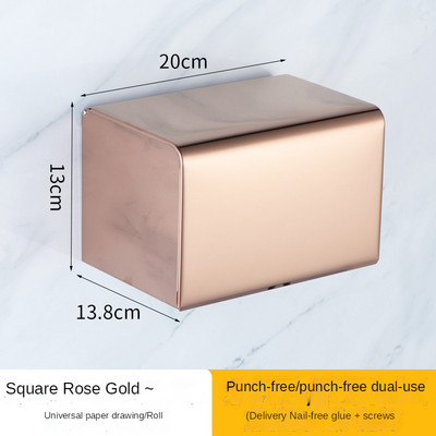 Sienas zelta auduma kastes uzglabāšanas salvešu turētājs virtuves salvešu kastīte salvešu papīra futrālis organizators rotājumu amatniecības salvešu turētājs