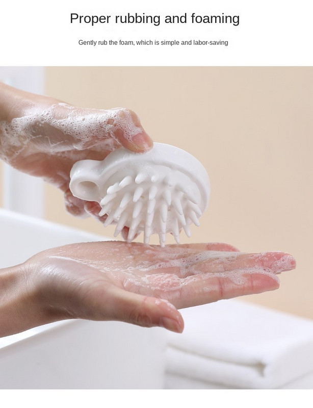 Silikonska glava Tijelo za pranje Čista kosa Masažer Šampon Masažni češalj Četka za masažu Četka za masažu vlasišta Četka za kosu Šampon