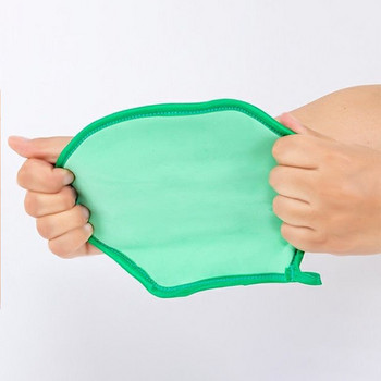 Μαλακό τρίψιμο διπλής όψης Mitt Γάντια μπάνιου για ντους Magic Peeling Glove Απολεπιστικό Scrub Μαύρισμα Αφαίρεση Mitt Σφουγγάρι μασάζ σώματος