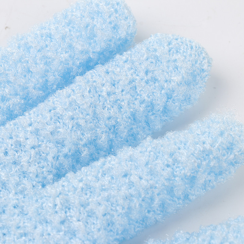 Soft Scrub Mitt Rub Exfoliator dušas spa Divpusējs biezs vannas dvielis vannas skrubis cimds ķermeņa tīrīšanai pīlings cimds