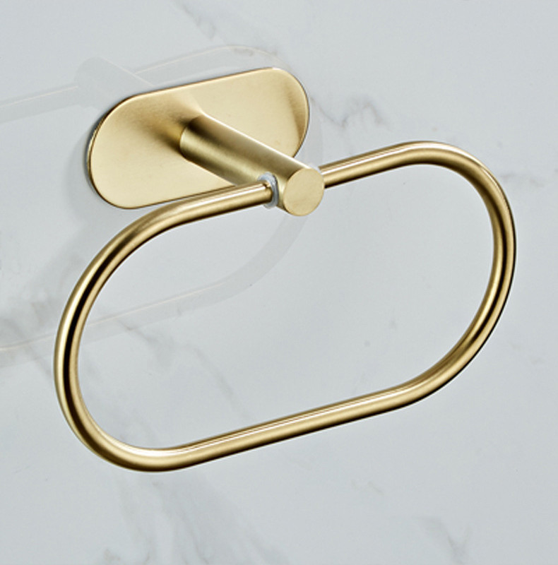 Šlifuotas auksas Vonios įrangos rinkinys Chalatas Kabliukas Rankšluosčių Baras Tualeto popieriaus laikiklis Vonios Vonios Priedai