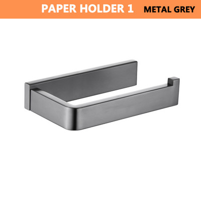 Držač papira Kukica za policu za maramice Zlatna mat crna Metalna siva kromirana ružičasta zlatna Naprava za WC školjku Zidni metalni vijci