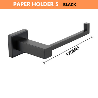 Držač papira Kukica za policu za maramice Zlatna mat crna Metalna siva kromirana ružičasta zlatna Naprava za WC školjku Zidni metalni vijci