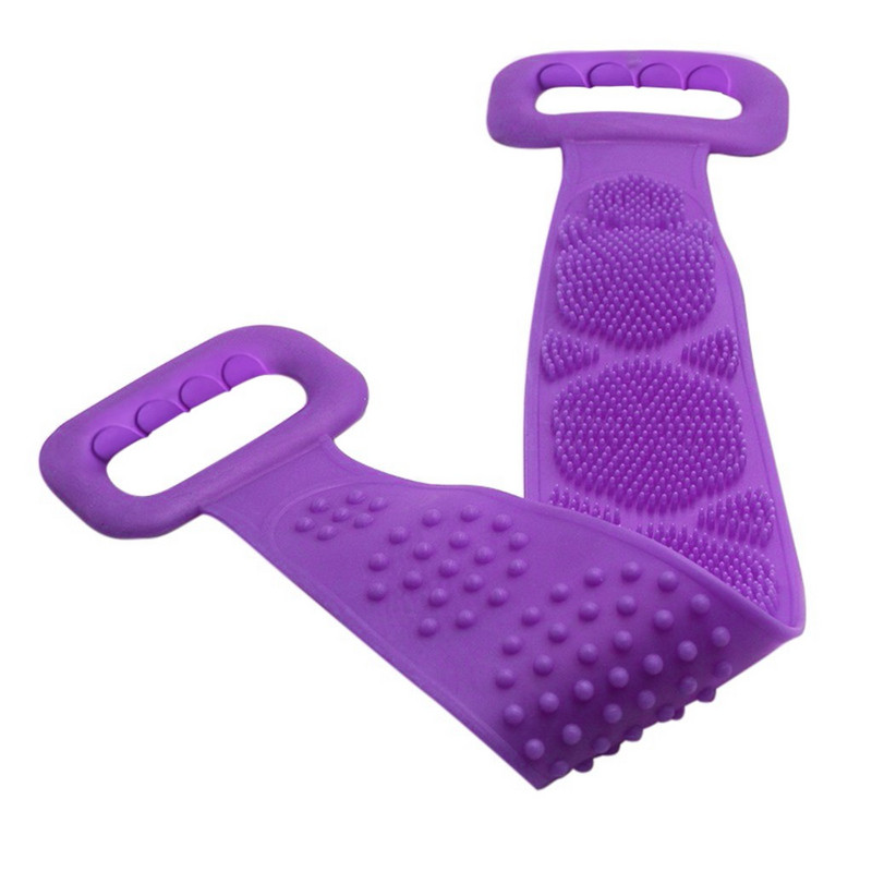 Magic Silikona skrubera birstes Vannas dvieļi Muguras berzēšana Dūņu Pīlings Ķermeņa Masāža Dušas Ādas Tīra Dušas Sukas Dropshipping